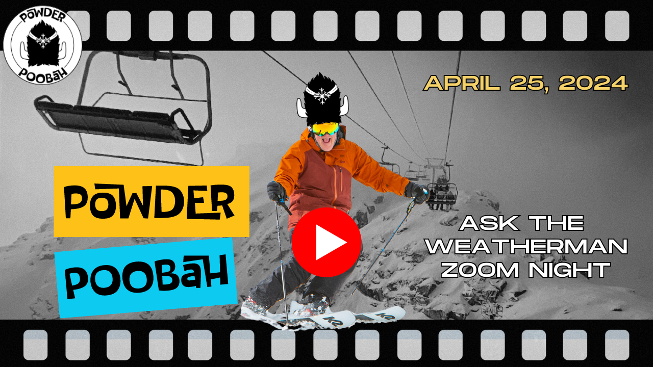 Zoom with Larry April 25- 2024 with Special Guest Powder Chaser Steve